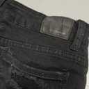 Womens Ripped Denim Shorts Mid Waist Sexy Short Cutoff Distressed, Small