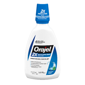 Orajel Mouth Sofe Effective Oral Pain Relief Rinse