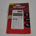 Sharp EL-244WB Business Calculator, White 2.125, 2.38 x 4.06 x 0.31 inches