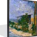 DIY Metal 24x48 Canvas Frame for 0.6-0.9" Deep Oil Painting,Black