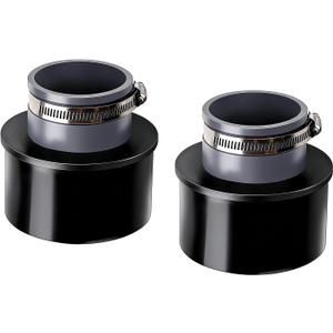 2.5'' Dust Collection Ports Port(2 Ports & 2 Metal Hose Clamps) Compatible with 2.5-inch dust collection hoses(Pack Of 2)