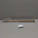 Ivilon Tension Curtain Rod - Spring Tension Rod for Windows or Shower, 24 to 36 Inch. Warm Gold