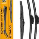 3 Wipers Replacement for Kia Sportage 2017-2022 Hyundai Santa Fe 2019-2023 Kia Sorento 2016-2020 Windshield Wiper Blades with Rear 26"+16"+11inch