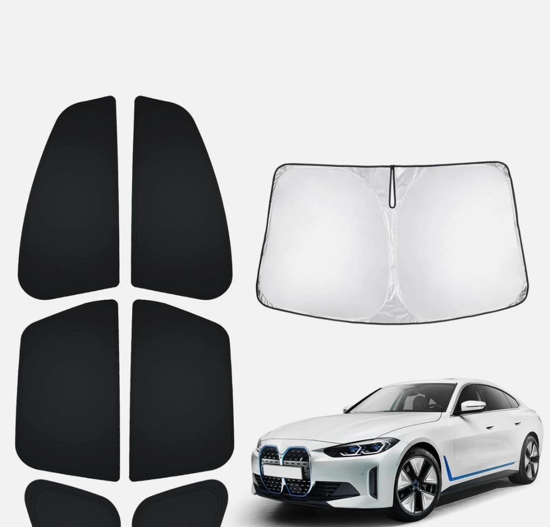 T TGBROS Windshield Sun Shade for BMW i4 2022-2023 Car Window Shades Thicken ...