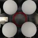 20 Head Massage Gun Deep Tissue - 2026 Upgrade 20-Drive Back Muscle Massager with 3 Modes & 30 Intensities, Portable Quiet Percussion Massager for Legs, Waist, Back, Neck, Buttocks Muscles Pain Relief (Black)