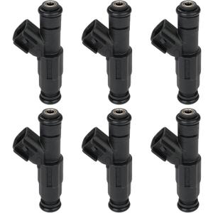 JDMON Fuel Injectors Compatible with Chevrolet Equinox, Pontiac Torrent 3.4L V6 2005 2006 2007 2008 2009 Replacement for 0280156182 FJ704 832-11208 89017615