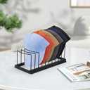 Hat Organizer for 20 Baseball Caps, Metal Tabletop Ball Cap Rack for Closet, 2 Pack Baseball Cap storage Stand for Men Dresser, Gift