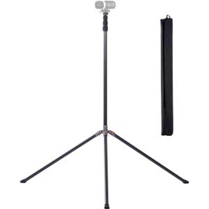 XbotGo NT4 PRO Carbon Fiber Tripod - Professional 12.8ft / 3.9m Extra Tall Sport Camera Stand with Air-Cushioned Center Column, Steady Horseshoe Foot Pads for Game Recording, Seamlessly Fits Falcon