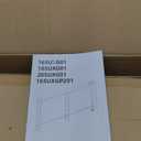 HOOBRO 63" Narrow Console Table with Charging Station, 5.9" Sofa Table with 2 Power Outlets and USB Ports, Long Entryway Tables Behind Couch Table, for Hallway, Livingroom, Black BB165UXG01G1