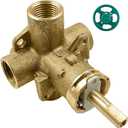 2510 Shower Valve Compatible with Moen Posi-temp Valve, Brass Pressure Balancing Valves with 1222 Cartridge, 4-Port Design for Tub/Shower, 1/2" IPS Connections