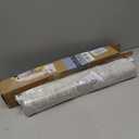 UNISHADES no Drill Cordless Roman Shades for Windows, 20" W 64" H - 100% Blackout - Linen - Beige