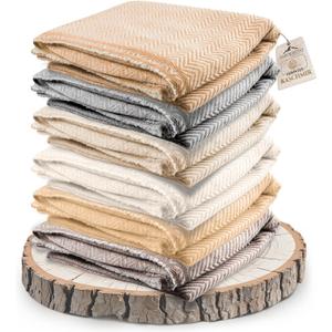 Cashmere Blanket – Hand Woven 100% Cashmere Wool Throw Blanket, 135 x 270 cm – Plain Cozy, and Soft Blanket for Bed, Sofa, or Couch - Made in Nepal