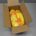 5 Pcs- 5 Feet Long Marigold Garland Bulk Indian/American Wedding Party Mantel Decoration Decorations for Altar Faux Flower Garlands Diwali, Spring Bush Floral Party (Orange and Yellow)