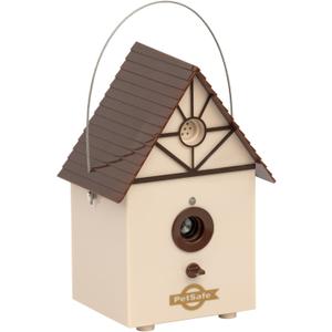 PetSafe Outdoor Ultrasonic Bark Control - Viral on TikTok - No Barking Deterrent for All Dog Sizes - Up to 1/4 Acre Coverage - Weatherproof - Great for Backyards - Bird House Design