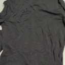 Sheer Long Sleeve Tops for Women Mock Neck T Shirts Sexy See Through Mesh Slim Fit Going Out Lace Tee Tops Black Large