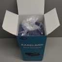 EASELAND Soft Queen Size Blanket Warm Fuzzy Microplush Lightweight Thermal Fleece Blankets for Couch Bed Sofa,90x90 Inches,Dark Blue