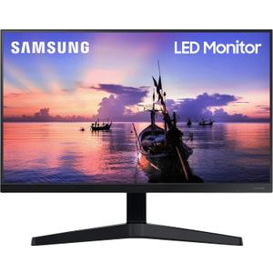 SAMSUNG 22-inch T35F LED Monitor with Border-Less Design, IPS Panel, 75hz, FreeSync, and Eye Saver Mode (LF22T350FHNXZA), Dark Blue Gray 