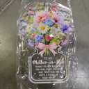 Mom Birthday Gifts - Gifts for Mom Acrylic Plaque Engraved with Touching Words, Birthday Gifts for Mom from Daughter/Son for Her Birthday Christmas Thanksgiving Day, Idea Gifts for Mom, Step Mom