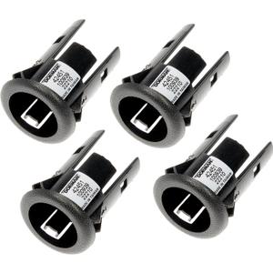Dorman 42451 Rear Park Sensor Retainer Bezels Compatible with Select Ford Models, 4 Pack