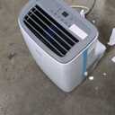 BLACK+DECKER Portable Air Conditioner, 8,000 BTU (3,950 BTU SACC) for Rooms up to 400 Sq. Ft., Portable AC with Follow Me Remote Control and Window Kit, BPACT08WT, White