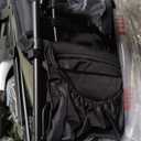 Jeep Deluxe Wrangler Stroller Wagon with Cooler Bag and Parent Organizer by Delta Children, Black/Green