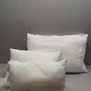 Luxury Feathers Down Pillows Queen Size Set of 2, Hotel Quality Fluffy Bed Pillows, Soft Pillows for Sleeping, Organic Cotton Cover(20x28, Pack of 2)