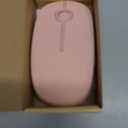 VssoPlor Wireless Mouse, 2.4G Slim Portable Computer Laptop Mouse with Nano Receiver Quiet Silent Optical Mice for Notebook, PC, Laptop, ComputerPure Pink