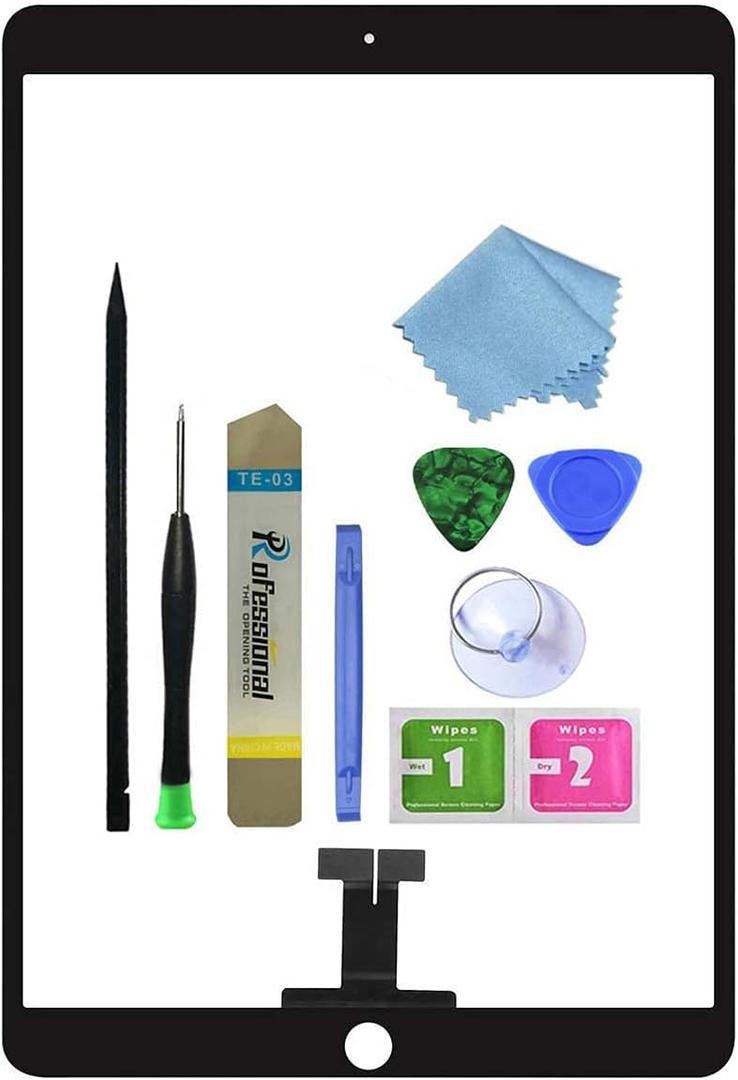 for Black iPad Air 3 3rd Generation 2019 10.5 inch Touch Screen Digitizer Glass Replacement (Not LCD) Modle A2152 A2123 A2153 A2154 with Toolkit.