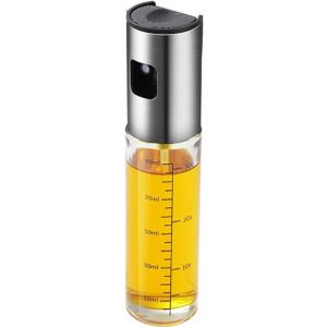 Stainless steel spray bottle and glass oil pot