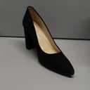 Nine West Women's Astoria9x9 Pump, Black Suede, 8.5
