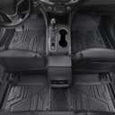 Floor Mats Set Cargo Liner and Backrest Mat for for Chevy Chevrolet Equinox/GMC Terrain 2018-2024, All Weather TPE Full Mat Set Cargo Mat for Equinox Accessories