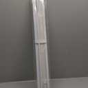 LazBlinds No Tools No Drill 1" Vinyl Mini Blinds, Cordless Blinds for Windows, Light Filtering Horizontal Window Blinds & Shades, 28" W x 64" H, White