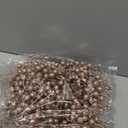 Sea Team 24-Pack Artificial Glitter Holly Berry Twig Ornaments, Decorative Fruit Sticks, Glittery Stems, Picks, Branches for Christmas Tree, Small Vase, Holiday, Wedding, Party (11", Champagne)