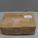 Gerrii 6 Pcs Large Halloween Trick or Treat Bucket Cute Ghost Boo Jelly Goodie Candy Gift Basket Tote Bag Bulk with Handle for Halloween Party Decor Supplies (Black)