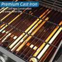 Cooking Grates for Charbroil Performance Grill - 463365021 463365522 463352521 463350521, Grill Grates for 463366022 463350722 463352021,Cast Iron, 17", 3 Packs