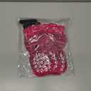 EXPAWLORER Anti Slip Dog Socks to Prevent Licking Paws, Dog Shoes for Hot Pavement, Dog Booties for Dogs, Traction Control Boots & Paw Protectors for Hardwood Floors (Medium (4 Count) Rose Pink)