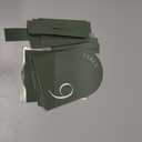 Beautiful Gold Wedding Table Numbers with Stands - Elegant Double Sided 5x7 inch Acrylic Signs Numbered 1-15 - The Perfect Decor for Your Wedding Reception Or Events (Green)