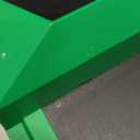 Large Size Aluminum Automatic Chicken Coop Door with Anti-Pinch Feature, Timer and LCD Display (Green)