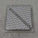 Rabenda 12 Pcs Rug Tape, Non Slip Rug Pads Grippers for Hardwood Floors and Tiles, Reusable Carpet Tape for Area Rugs, Double-Sided Adhesive Rug Stickers Keep Corners Flat (Black)