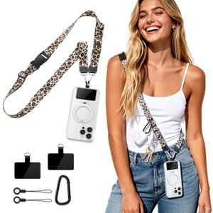 Multifunctional Phone Lanyard, Cell Phone Universal Adjustable Anti-Theft Crossbody Phone Strap, Travel Essential