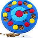 Dog Puzzle Toys Interactive Toy for Puppy IQ Stimulation &Treat Training Games Treat Dispenser for Smart Dogs, Puppy &Cats Fun Feeding (Level 1-3)