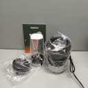 TOPZEE Personal Smoothie Blender, 1000W Single-Serve Blender with 24oz To-Go Cup, Twist-On Start/Stop, for Protein Shakes & Smoothies, Compact Countertop Blender, Black