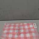 3 Pieces Picnic Table Cover for Kids with Bench Covers Fitted Tablecloth for Outdoors Vinyl Waterproof cloth for Camping Home Goods Indoor Outdoor Patio BBQ(Red, White)
