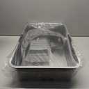 Stainless Steel Litter Box | (24" L x 16 W)Enclosed Cat Litter Boxes with Lid for Big Cats | High Sided, Anti-Urine Leakage | Non-Stick Bottom & Includes Litter Mat & Metal Scoop