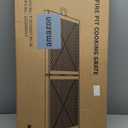 only fire Foldable X-Marks Fire Pit Cooking Grate, Outdoor Square Campfire Grill Grate with Handles, Portable Camping Cookware for Outside Party,30 inch