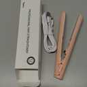 Mini Dual Purpose Curling Iron, 2-in-1 Portable Curling Wand and Flat Iron, Ceramic Mini Hair Curler for Travel, Quick Heat Up, Perfect for Short to Medium Hair