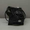 Lasko Portable Utility Fan, 12 289 CFM Pivoting High Velocity Air Mover Blower Fan, 3 Speeds, 2 Accessory Outlets 120V, Black, U12104