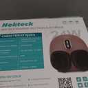 Nekteck Shiatsu Foot Massager Machine with Heat, 2026 Upgraded FSA Eligible Air Compression Deep Kneading Therapy Feet Massager, Improve Blood Circulation and Foot Wellness Massage Tools HSA Eligible (Brown (Regular))