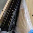 No Pawblems 55.1" Extra Tall Pet Gate for Cat/Dog, 29.9-44.4" Wide Auto Close Tall Cat Gate, NO Drilling Pressure Mounted for Doorways/Hallways, 1.37" Narrow Bar Spacing, Black