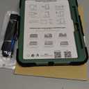 Ambison for iPad Pro 11 Inch Case 2024(M4, 5th Generation),with 9H Tempered Glass Screen Protector,Full-Body Heavy Duty Shockproof Protective Cover with 360 Rotate Strap Stand,Pencil Holder-Green